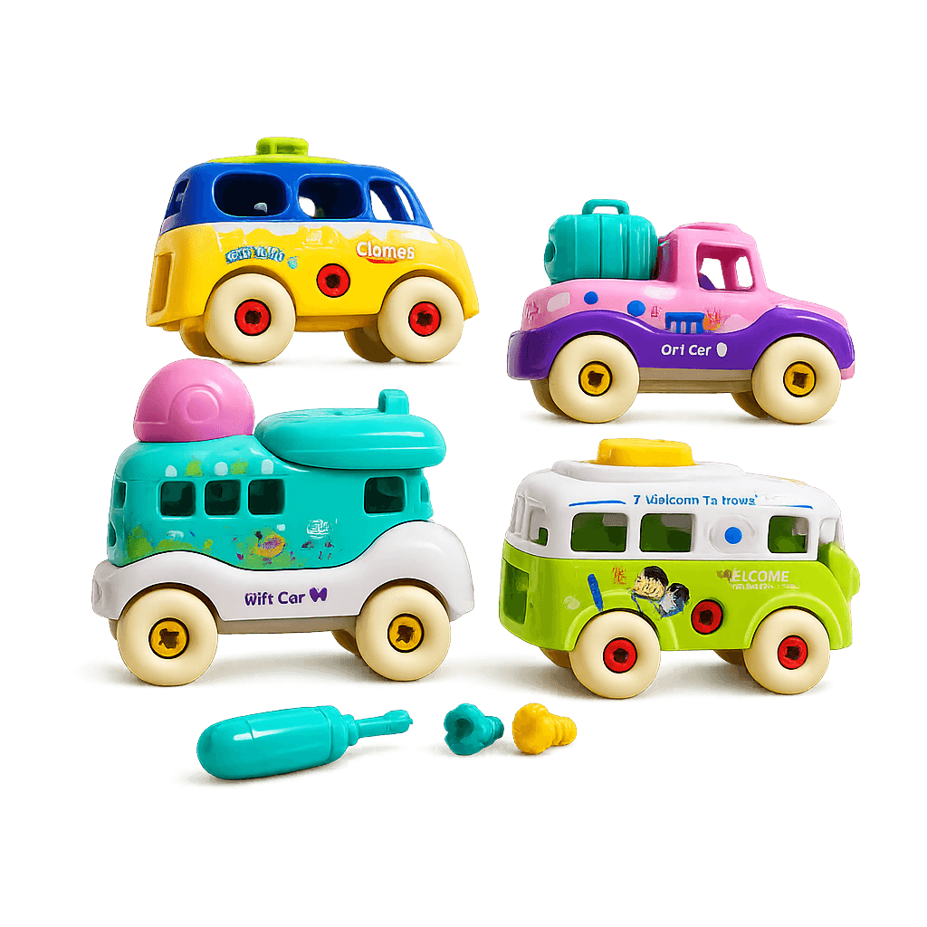 DIY Screw & Assemble Vehicle Set