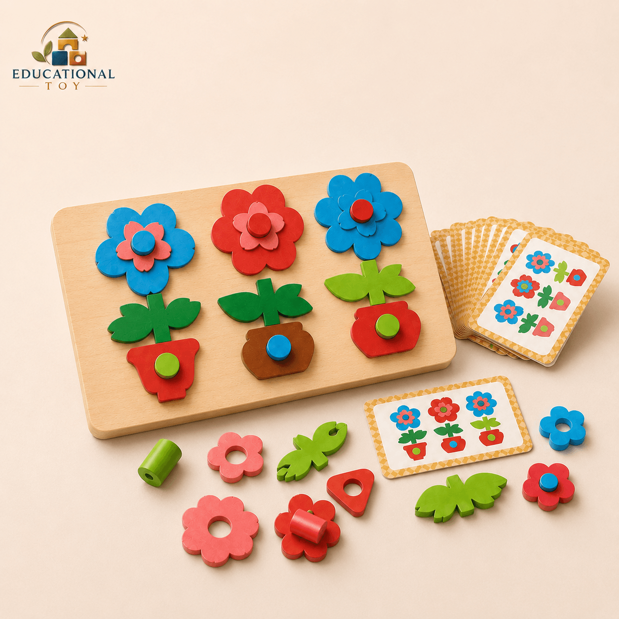 Changing Flower Building Game