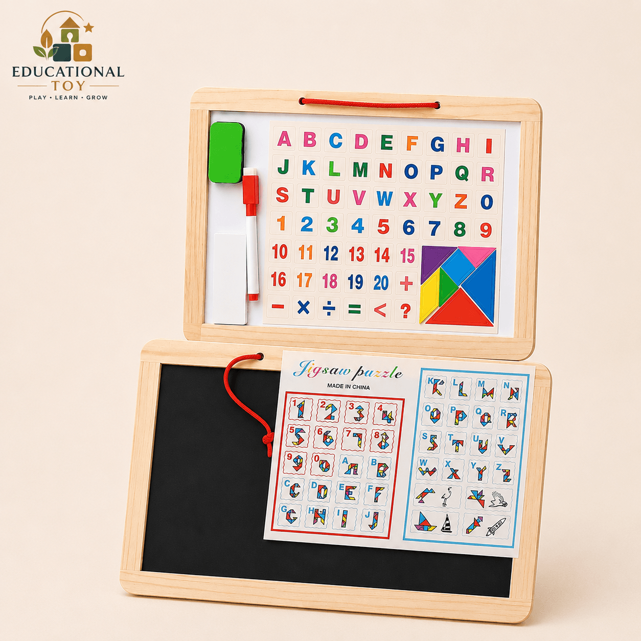 Double Sided Magnetic Education Board