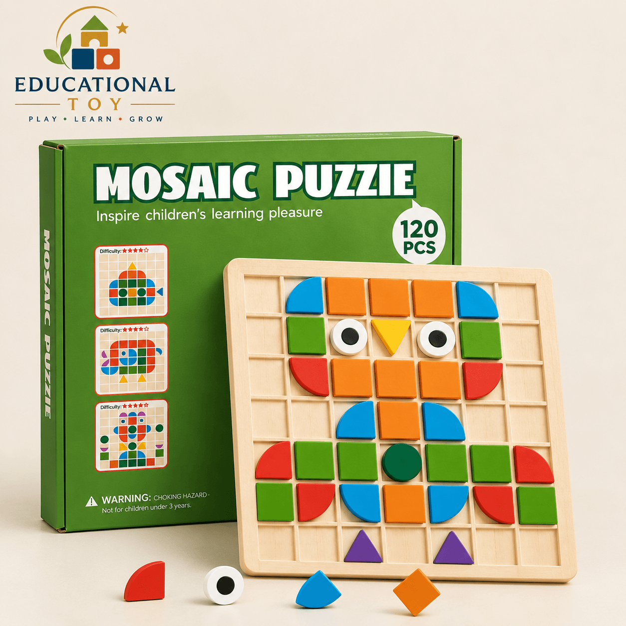 Mosaic Puzzle Building Block