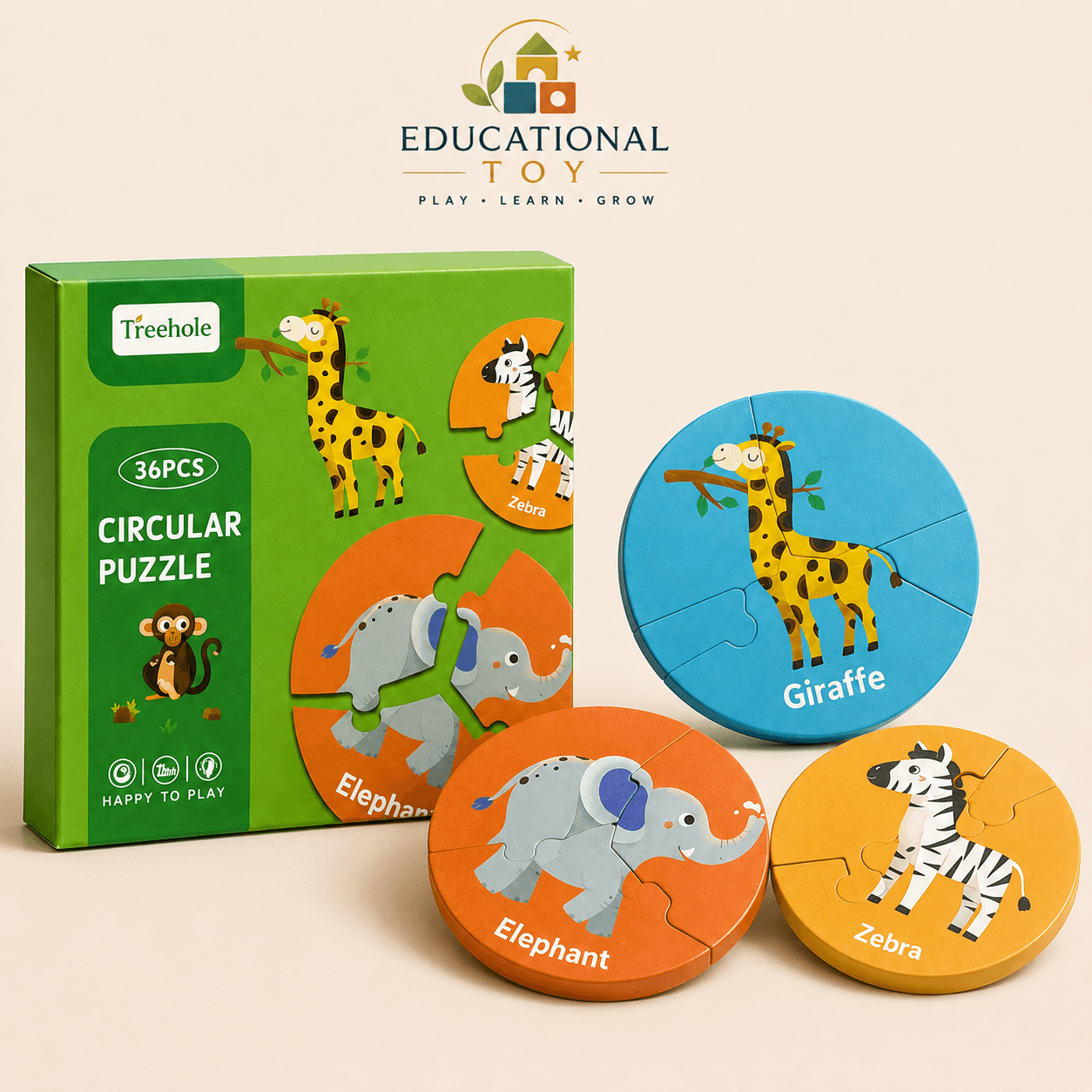 Circular Puzzle Box