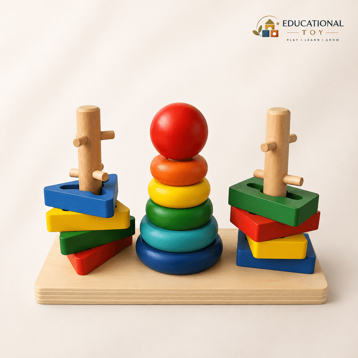 Shape Puzzle Tower
