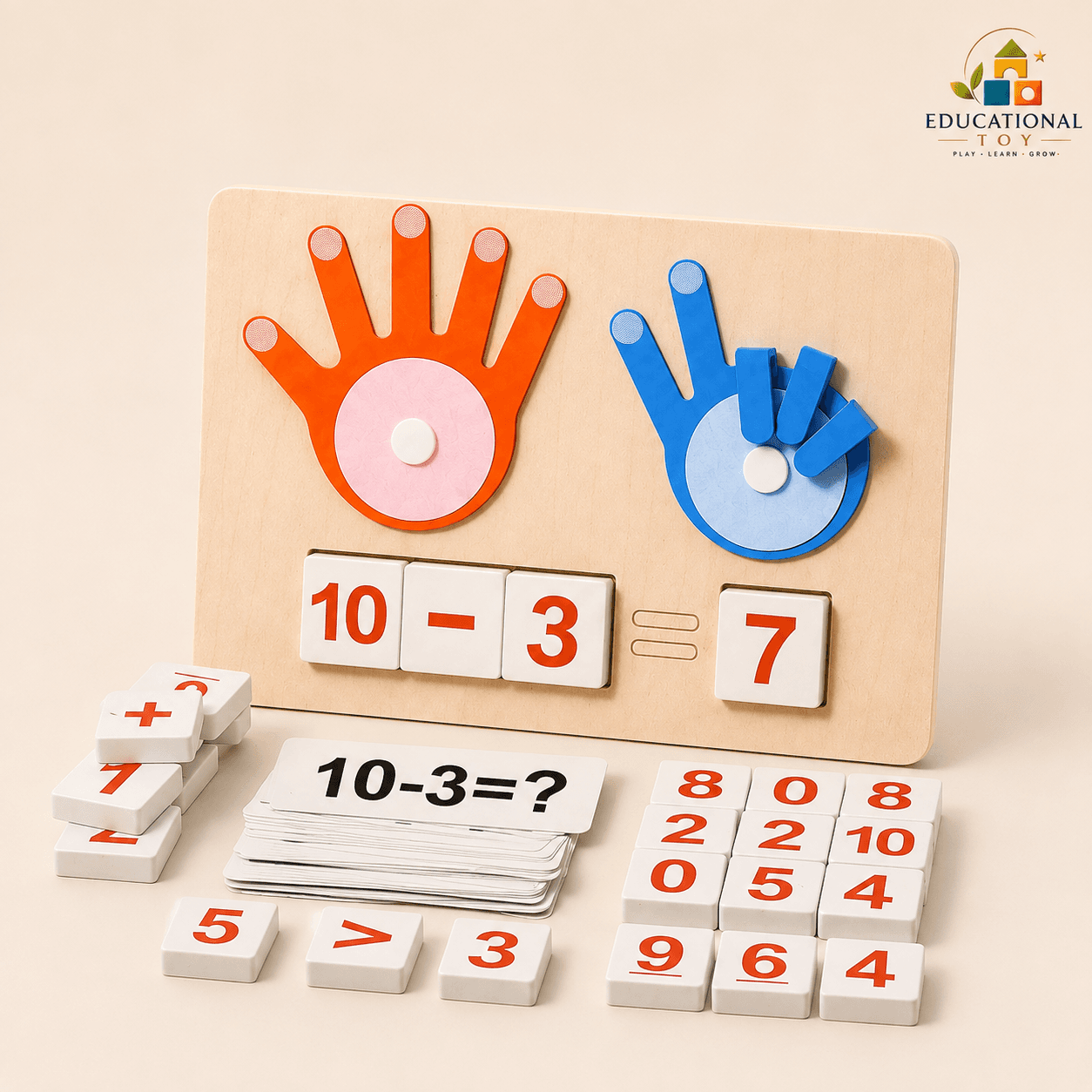 Finger Math Learning Board