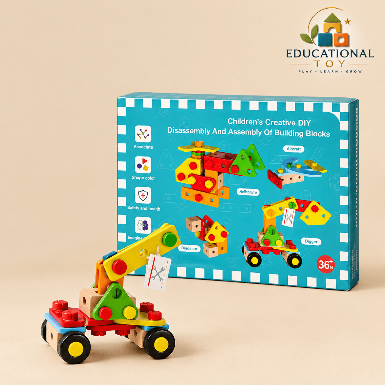 DIY Assemble Building Block