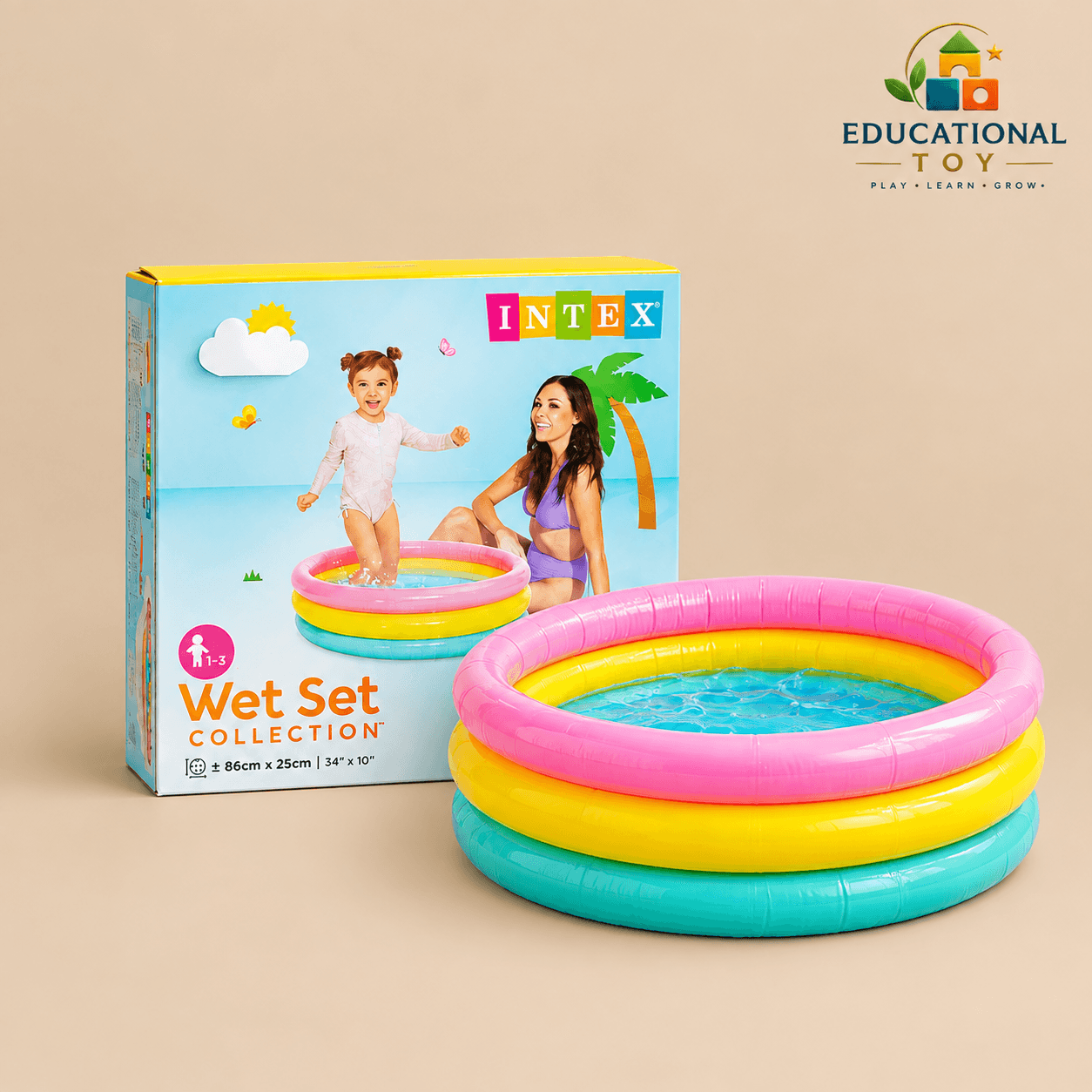 Wet Set – Kids Inflatable Swimming Pool